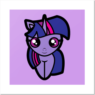 Twilight Sparkle Tooniefied Posters and Art